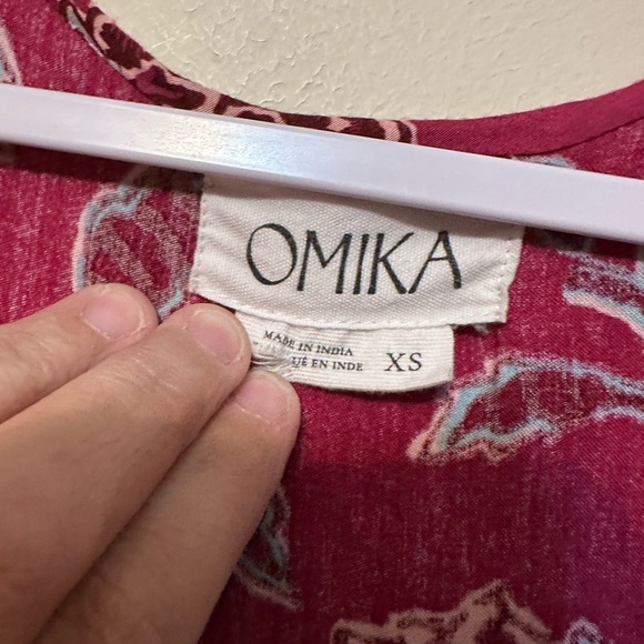 Omika Anthropologie Pia Floral Maxi Dress Size XS Boho Festival Preppy Classic‎ - Picture 3 of 5